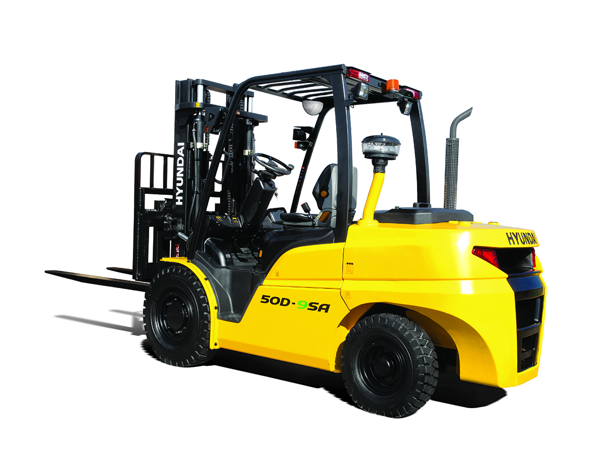 Фото №2: Дизельный вилочный погрузчик Hyundai 45D-9S