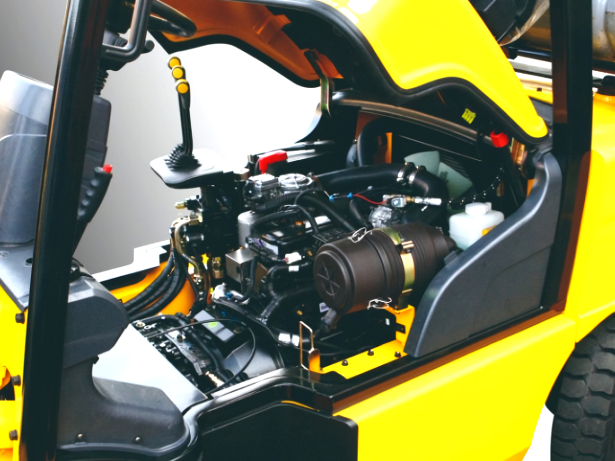 Фото №4: Вилочный погрузчик Hyundai 25LF-7 с газовым двигателем г/п 2,5 тонны