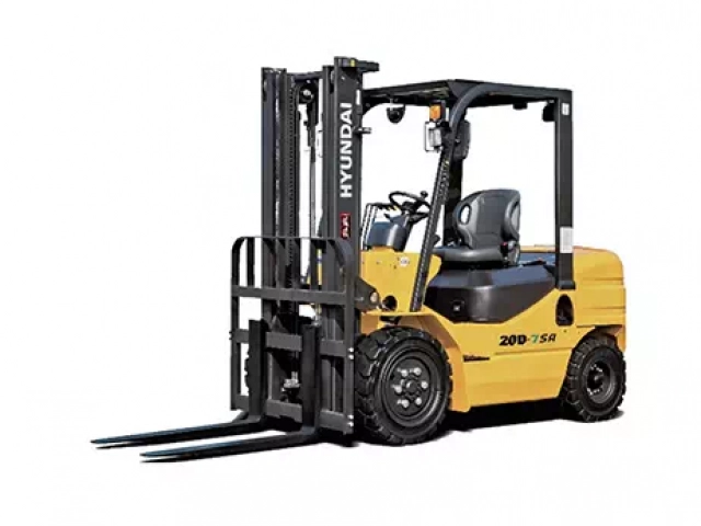 Дизельный вилочный погрузчик 2,5&nbsp;тонны Hyundai&nbsp;25D-7SA (фото)