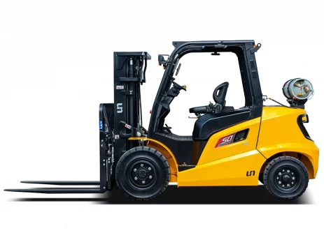 Газ-бензиновый вилочный погрузчик 5 тонн UN FGL50T-XFJV3 (фото)