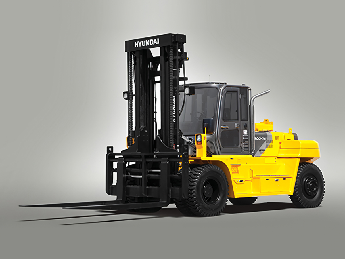 Фото №3: Дизельный вилочный погрузчик Hyundai 110D-7E г/п 11 тонн