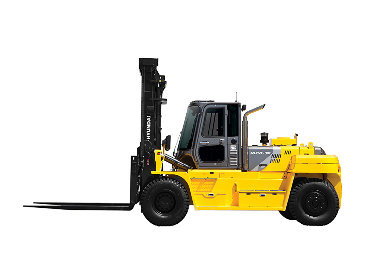Фото №5: Дизельный вилочный погрузчик Hyundai 160D-7E г/п 16 тонн