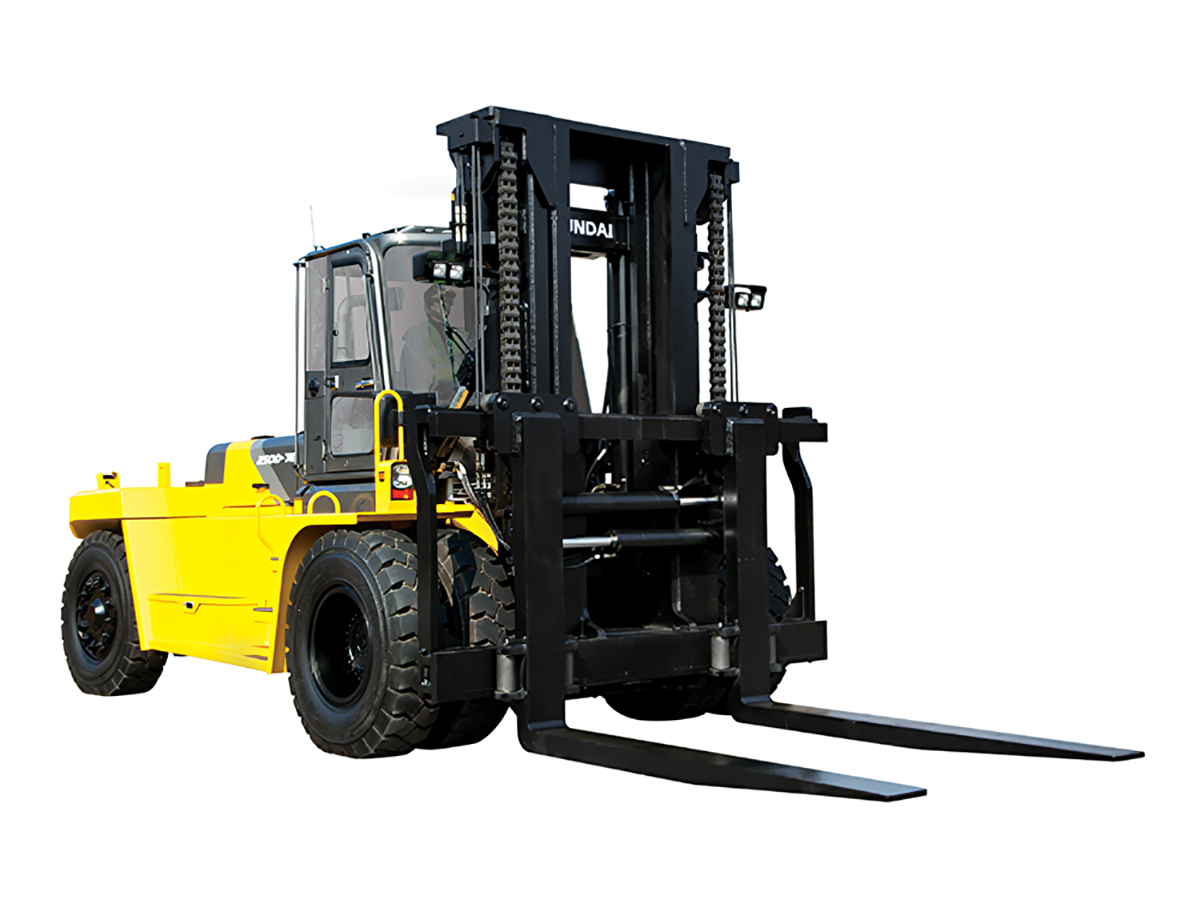 Фото №3: Дизельный вилочный погрузчик Hyundai 250D-7E г/п 25 тонн