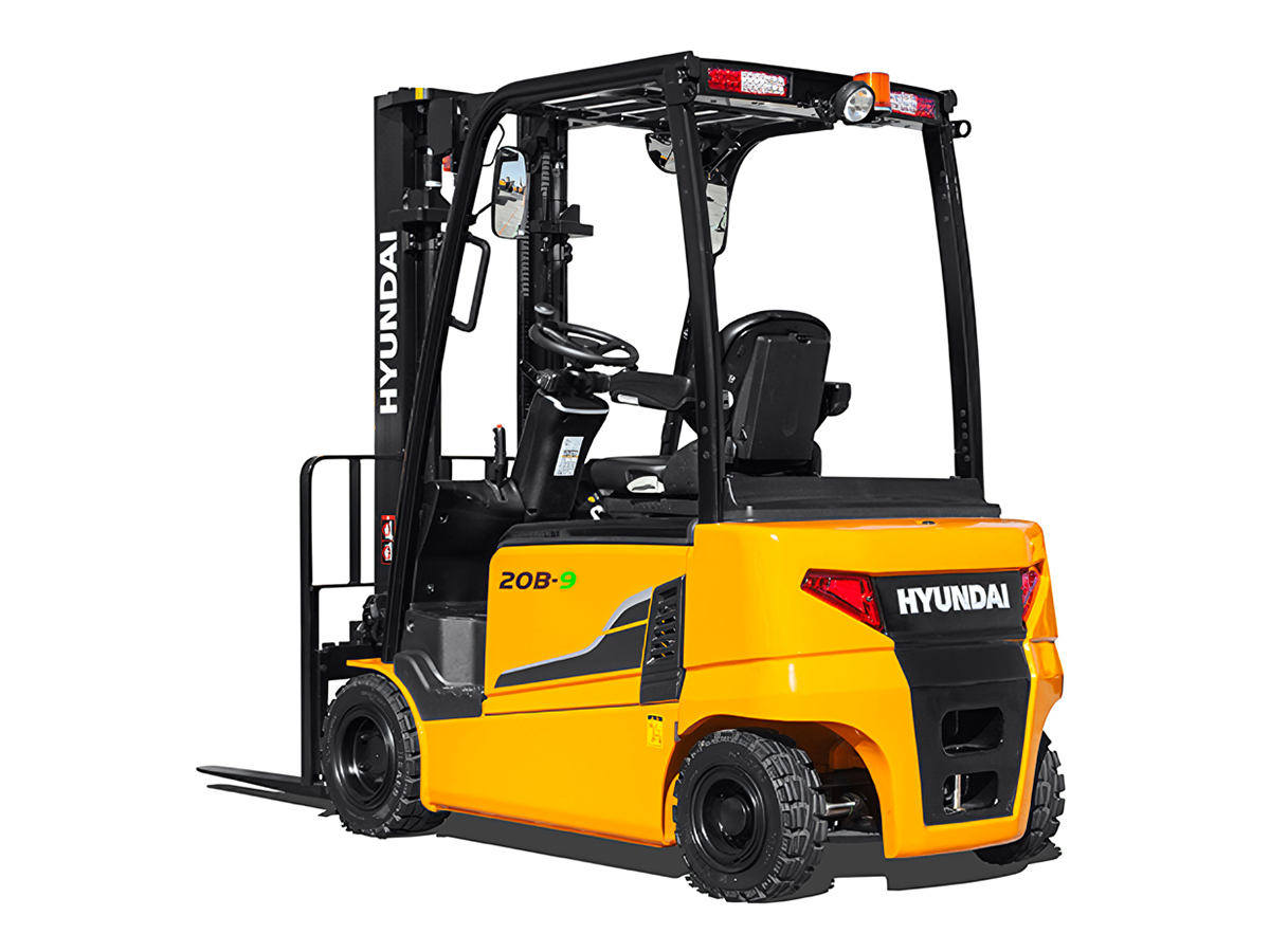 Фото №6: Вилочный электропогрузчик Hyundai 16B-9