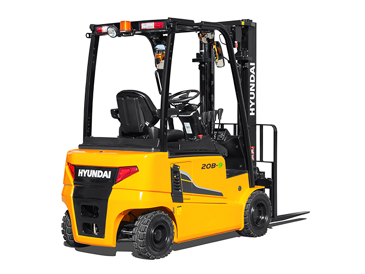 Фото №3: Вилочный электропогрузчик Hyundai 18B-9