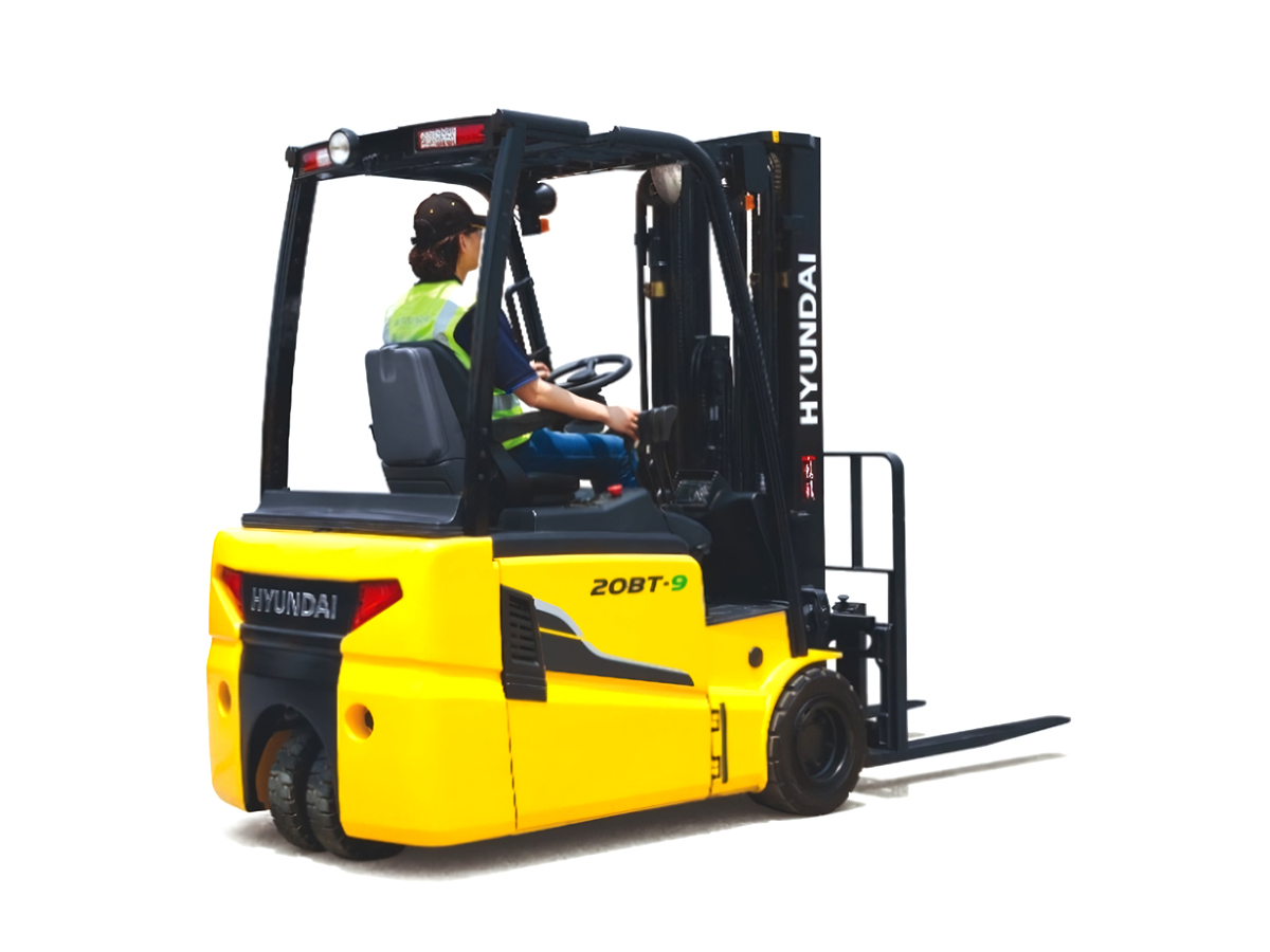 Фото №3: Вилочный электропогрузчик Hyundai 20BT-9 г/п 2 тонны