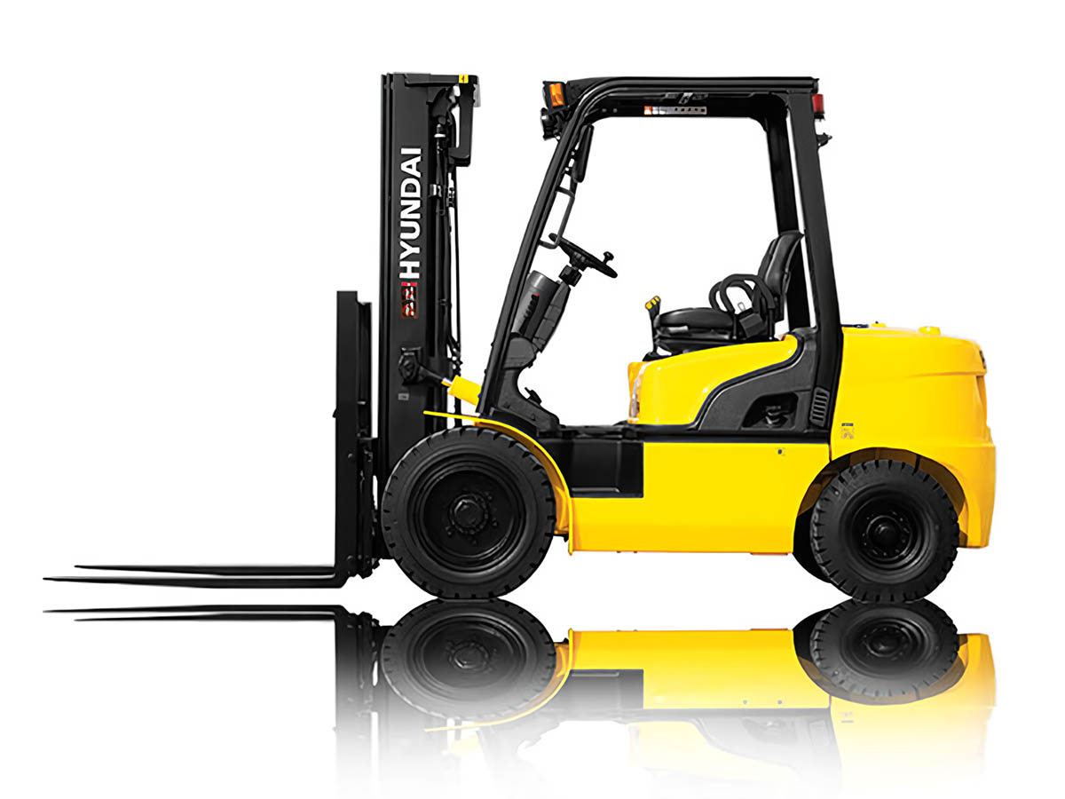 Фото №4: Газ-бензиновый вилочный погрузчик Hyundai 25LE-7 г/п 2,5 тонны