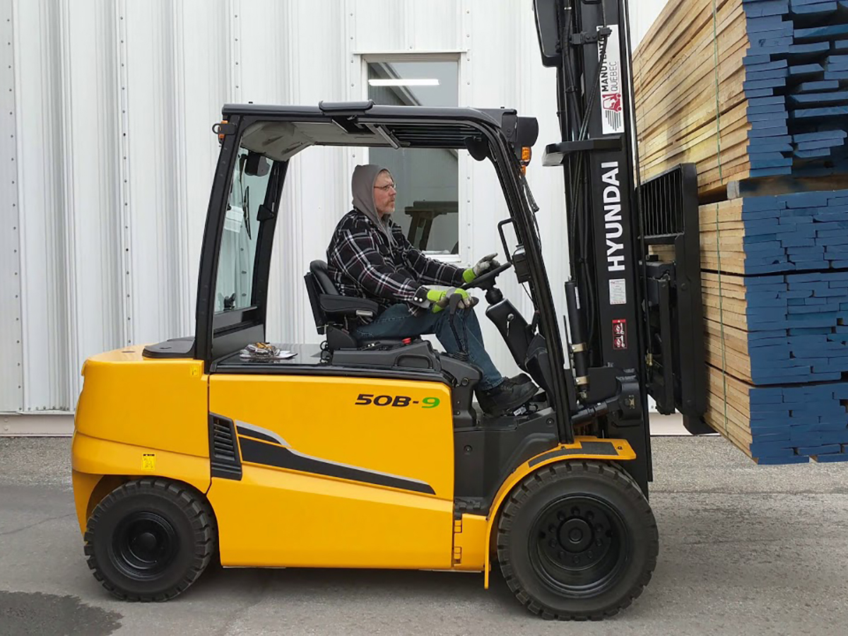 Фото №4: Вилочный электропогрузчик Hyundai 50B-9 г/п 5 тонн