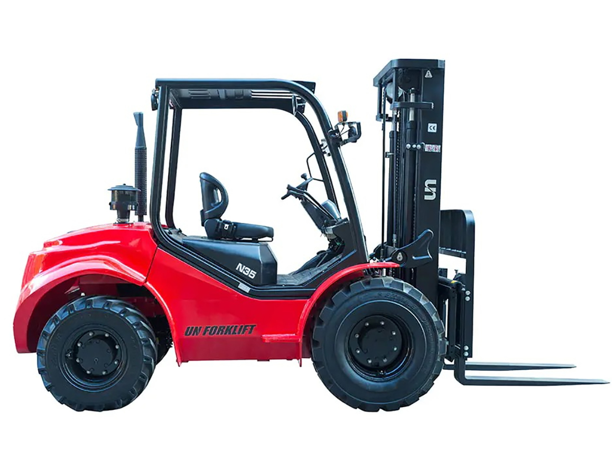 Фото №3: Дизельный вилочный погрузчик UN FD35T-D г/п 3,5 тонны