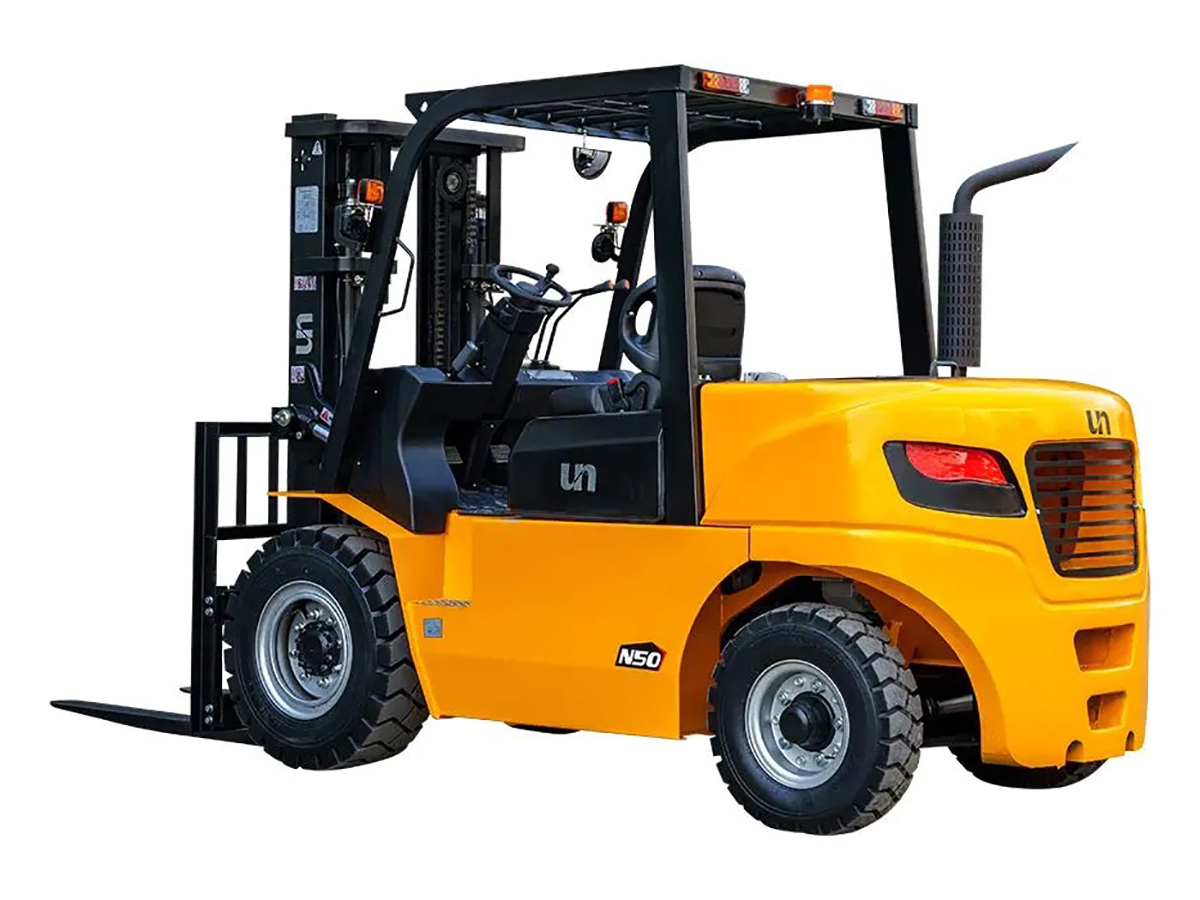 Фото №4: Дизельный вилочный погрузчик UN FD50T-XN г/п 5 тонн