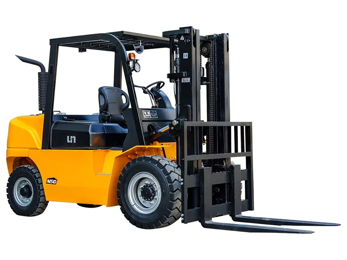 Фото №9: Дизельный вилочный погрузчик UN FD50T-XN г/п 5 тонн