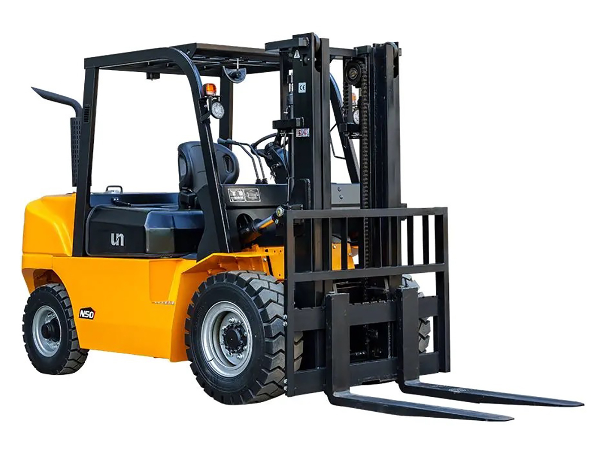 Фото №10: Дизельный вилочный погрузчик UN FD50T-XN г/п 5 тонн