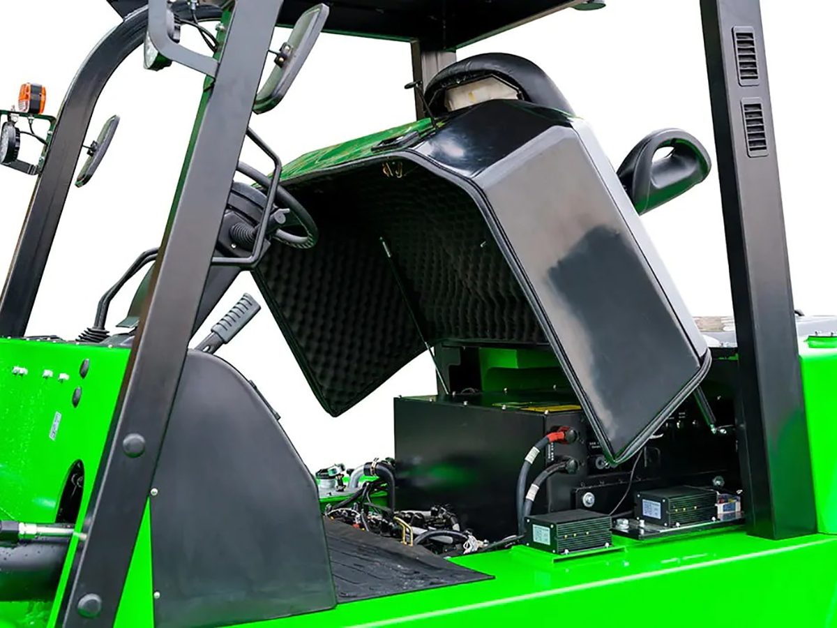 Фото №4: Электрический вилочный погрузчик UN FB100-YNLZ9 г/п 10 тонн