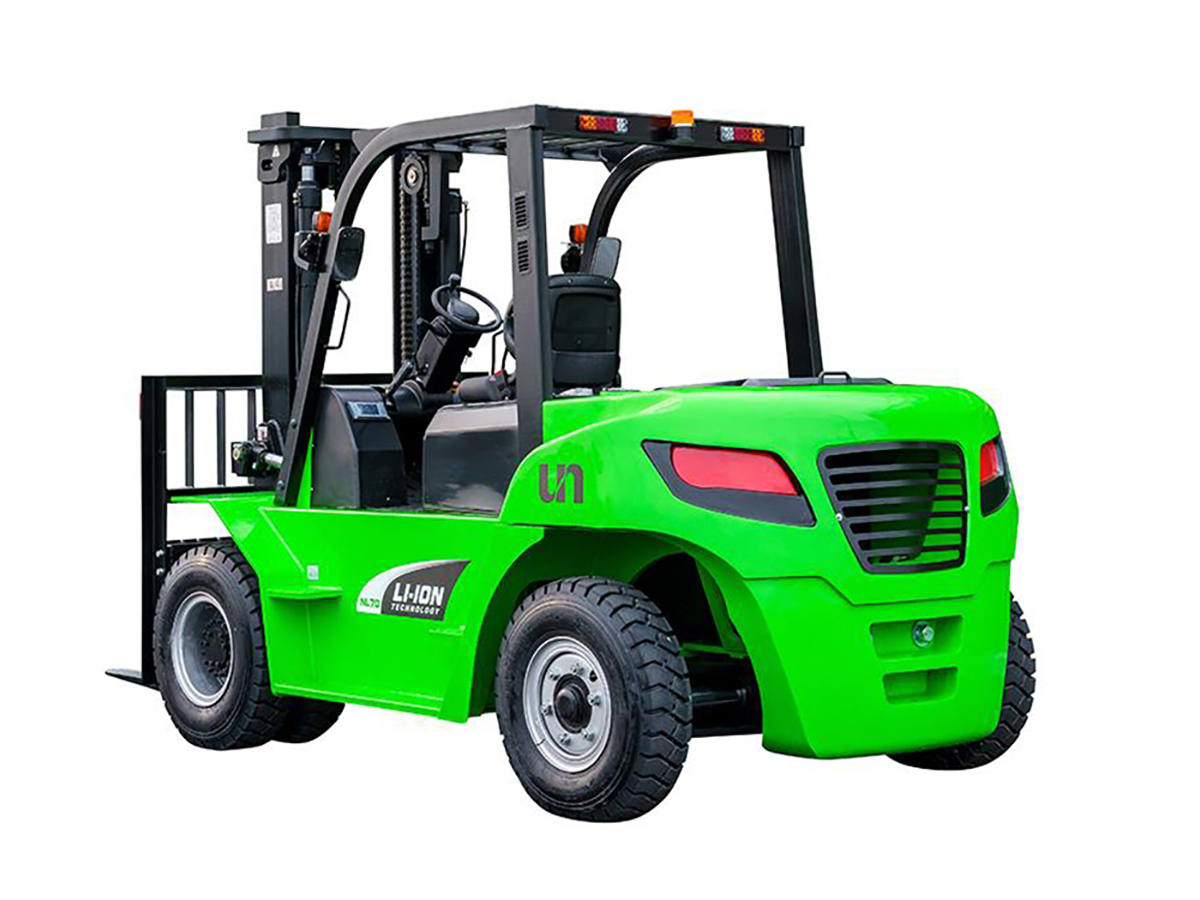 Фото №2: Электрический вилочный погрузчик UN FB50-YNLZ8 г/п 5 тонн