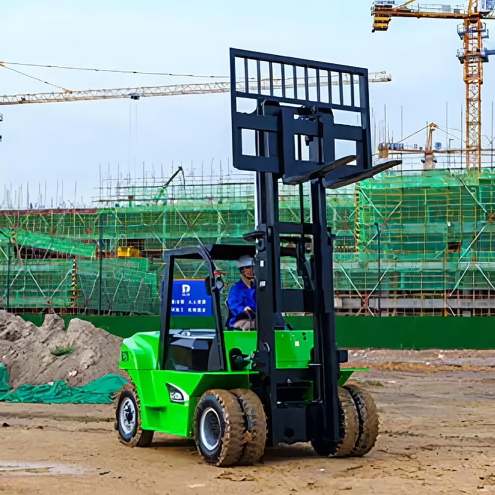 Фото №9: Электрический вилочный погрузчик UN FB50-YNLZ8 г/п 5 тонн