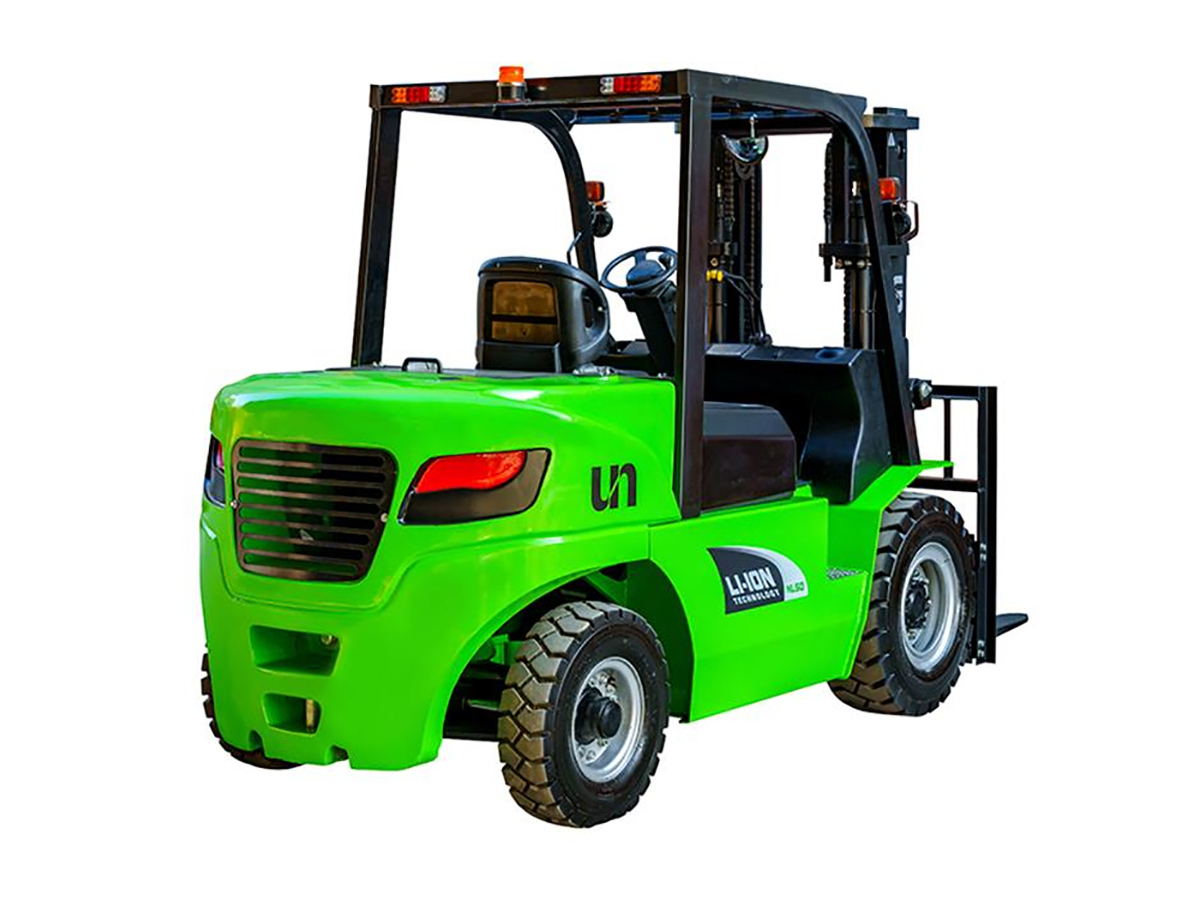 Фото №2: Электрический вилочный погрузчик UN FB40-YNLZ7 г/п 4 тонны